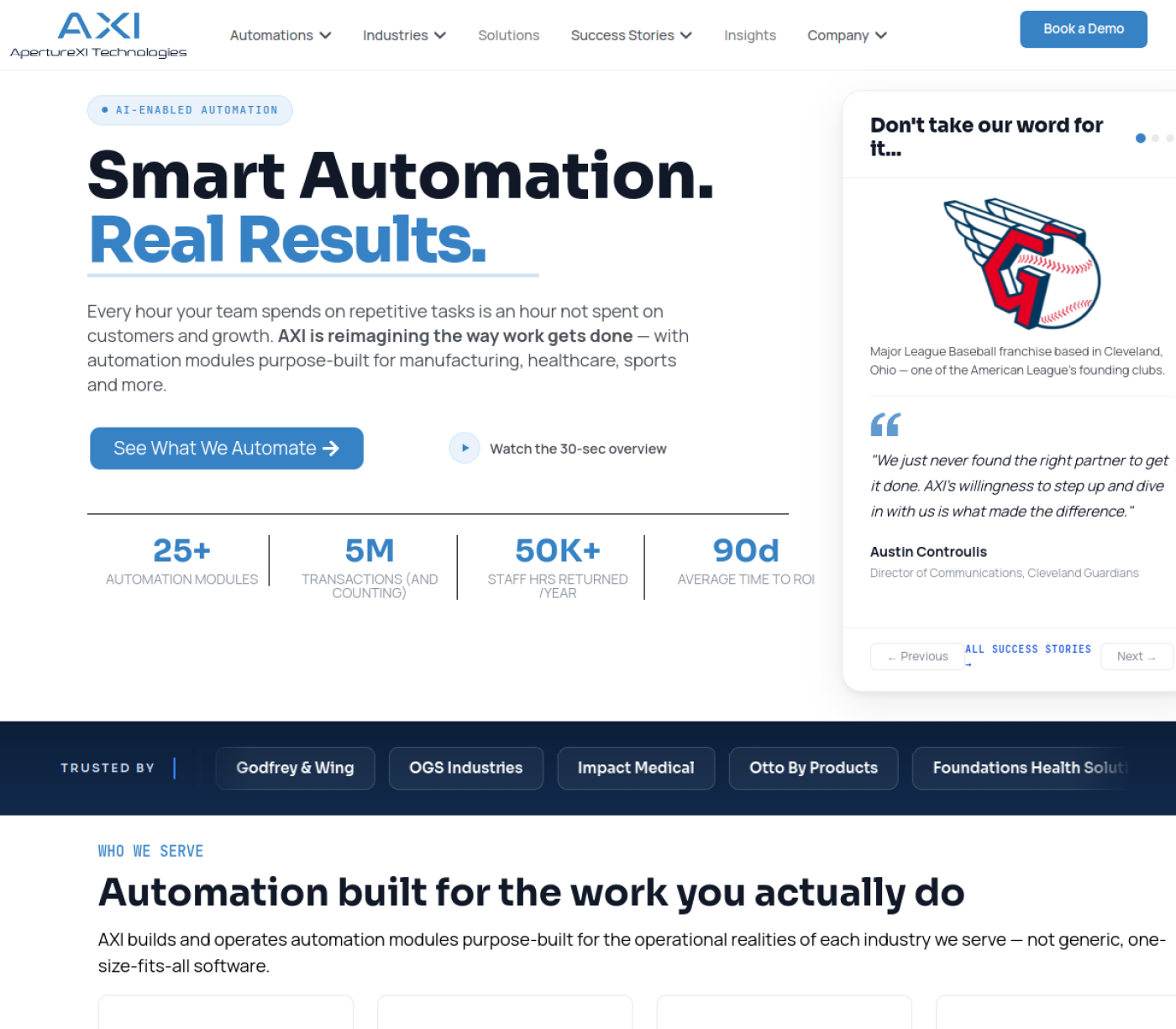ApertureXI website